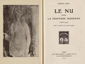 Le Nu dans la peinture moderne, 1863-1920