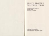 Selected poems