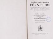 English and American furniture