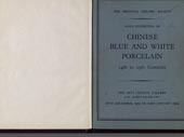 Catalogue of an exhibition of Chinese blue and W[...]