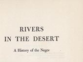 Rivers in the desert