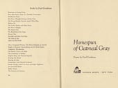 Homespun of oatmeal gray