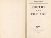 Poetry and the age