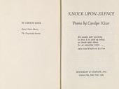 Knock upon silence