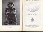 The Art of writing, 2800 B.C. to 1930 A.D.