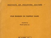 Four readings on Philippine values