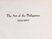 The Art of the Philippines, 1521-1957
