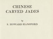 Chinese carved jades