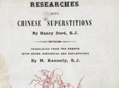 Researches into Chinese superstitions
